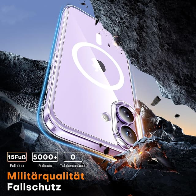 Thumbnail 5 de TAURI Hülle für iPhone 17 6,3" mit Militär-Schutz