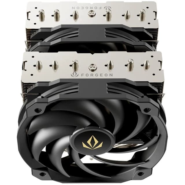 Detalle de Forgeon Windlord Black Ventilador CPU 2x140 mm 🖥