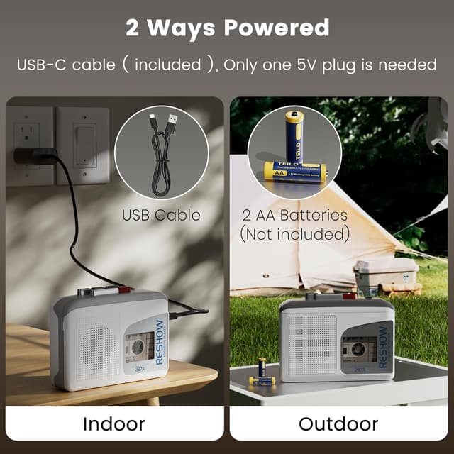 Detalle 2 de Reshow cassette MP3, lecteur portable