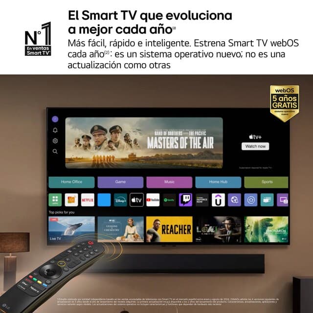 Thumbnail 6 de LG OLED83C46LA - TV OLED 83" 4K Smart WebOS