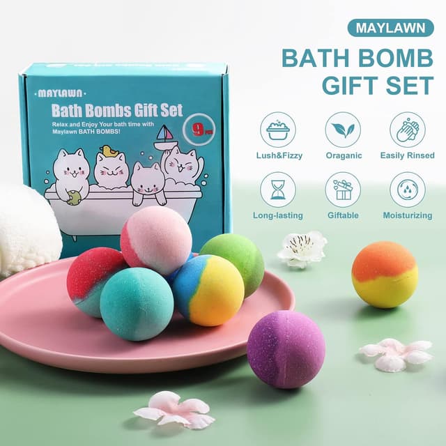 Thumbnail 2 de Maylawn Bath Bombs Gift Set 9-piece