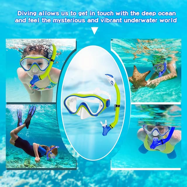 Detalle 2 de HH HHAO SPORT Snorkeling Gear for Kids