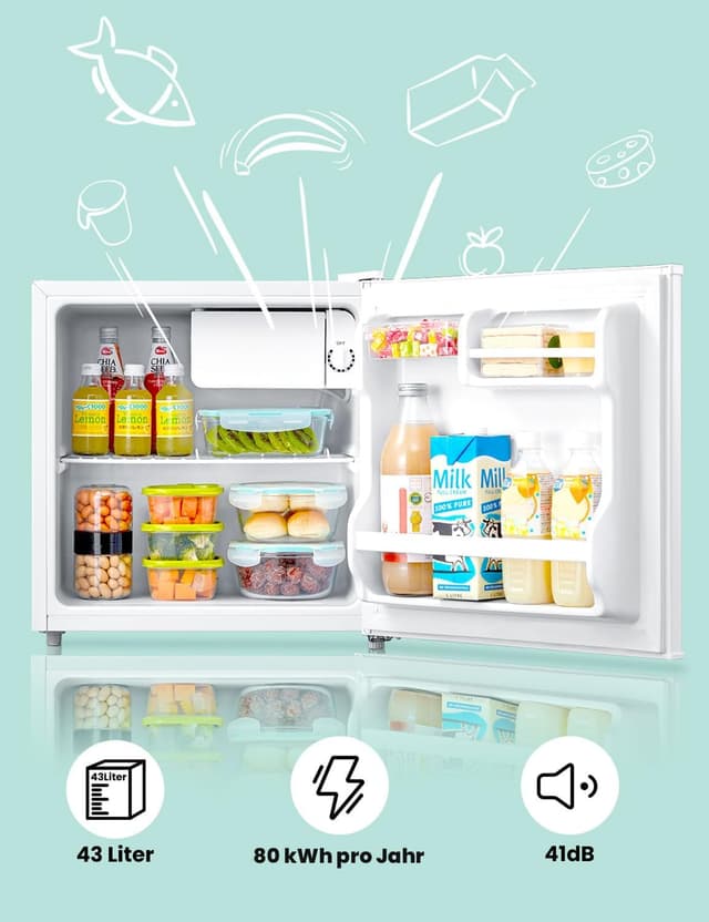 Detalle de Comfee RCD50WH2(E) Mini Kühlschrank 43 L