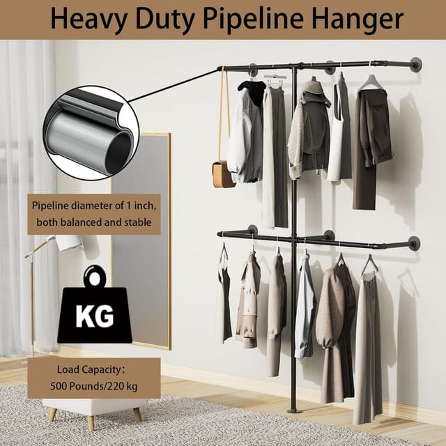 Thumbnail 1 de YheenLf Attaccapanni 120x180cm da parete