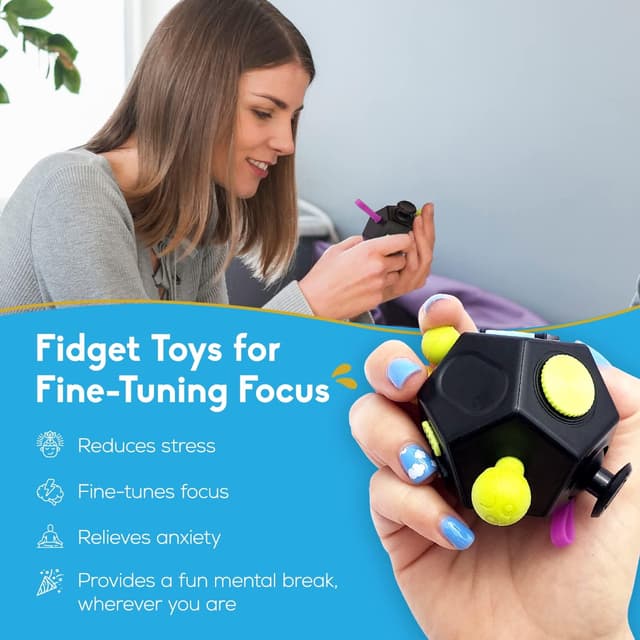 Imagen de PILPOC theFube 6-Sided Fidget Cube en OfertitasTOP