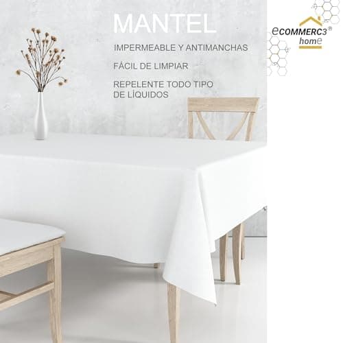 Thumbnail 5 de ECOMMERC3 Mantel antimanchas 300×140 cm 🧵