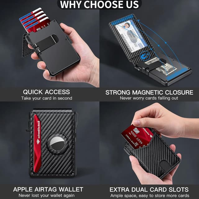 Thumbnail 5 de AirTag Wallet 12 Cards 👛