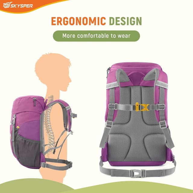 Thumbnail 2 de SKYSPER Wanderrucksack Kinder 15L