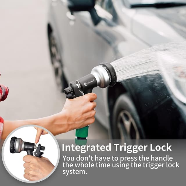 Detalle de AUTOMAN hose pipe spray gun, 7 patterns