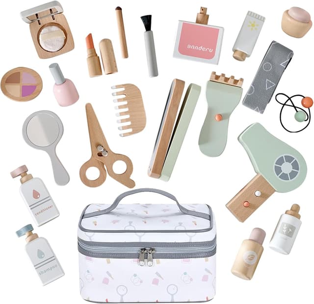 Detalle de Smartwo Holzschminke 23-teilig Spielset