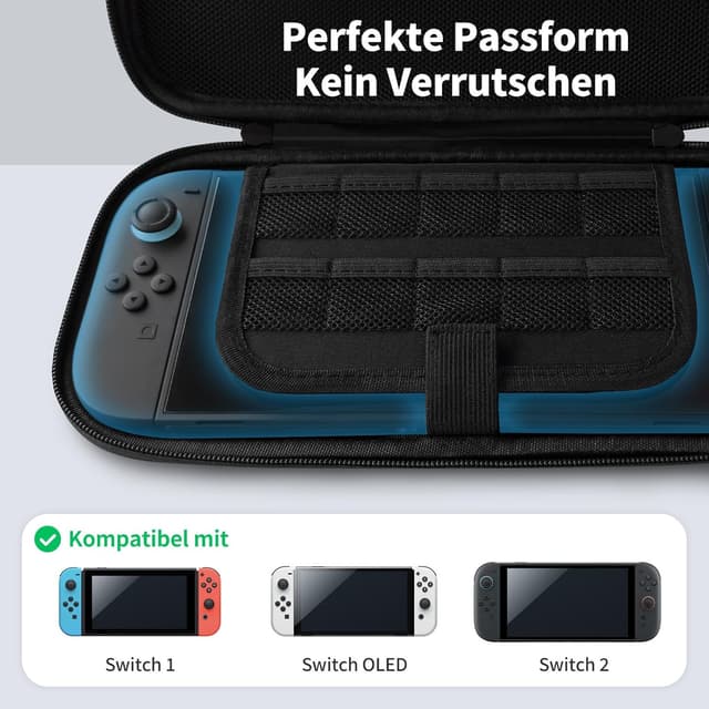 Thumbnail 3 de Nintendo Switch 2 Tasche mit Zubehör und Panzerglas