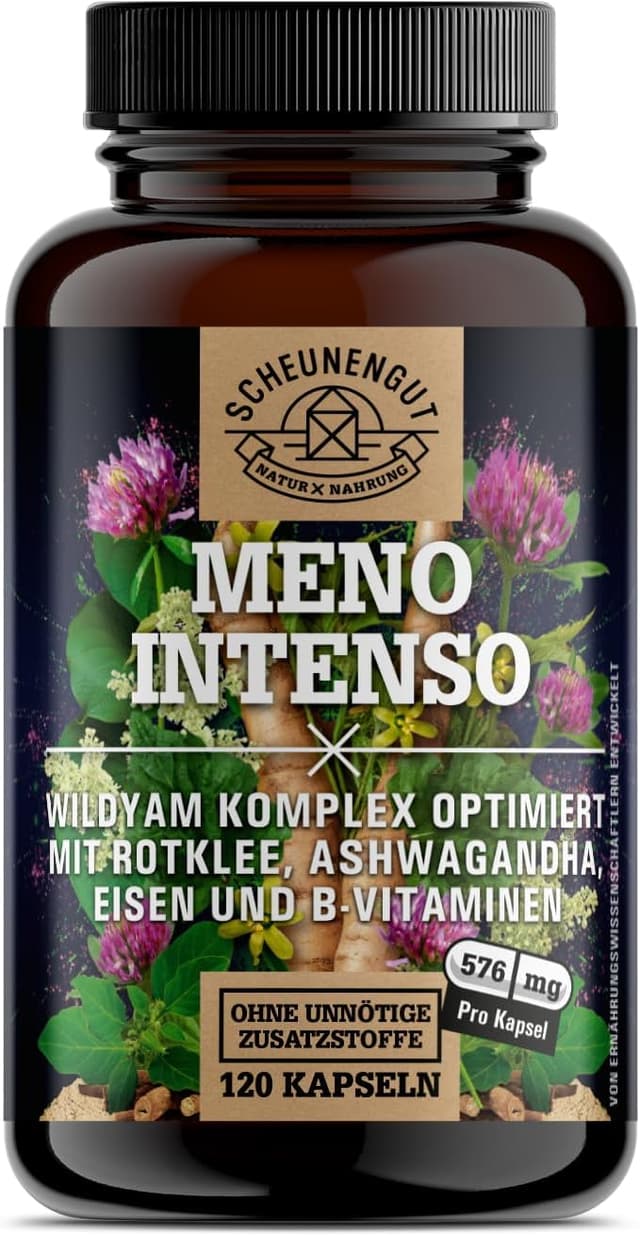 Detalle de MENO INTENSO Yamswurzel Kapseln 60 Tage