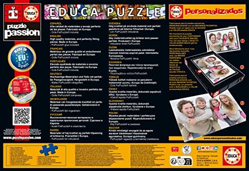 Detalle 2 de Educa Puzzle 2000 Piezas Símbolos de Europa 🧩 Incluye Pegamento 14+