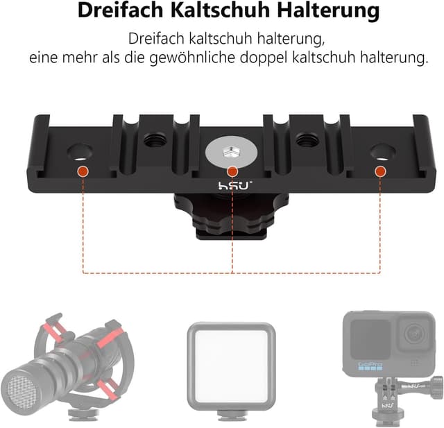 Detalle 2 de HSU Blitzschuhadapter Halterung