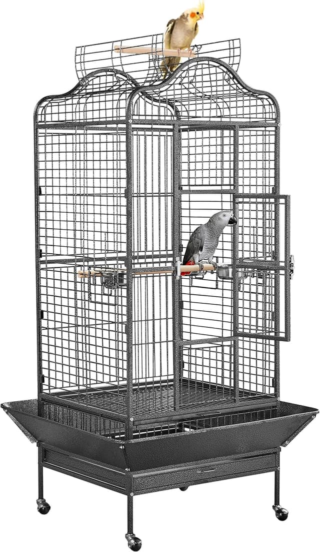 Imagen de Yaheetech Rolling African Grey Parrot Cage 160cm en OfertitasTOP