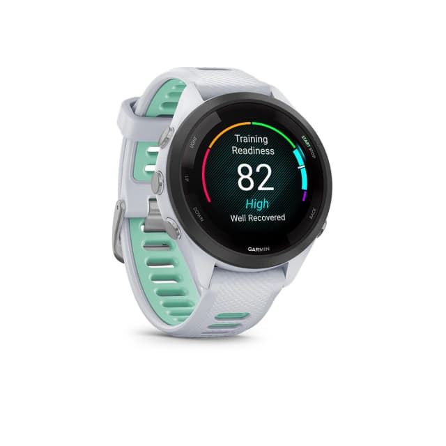 Detalle de Garmin Forerunner 265S smartwatch con GPS para running (reacondicionado a estrenar)