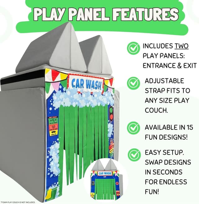 Thumbnail 1 de Couch Swag Play Panel Car Wash