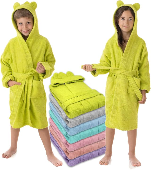 Thumbnail 1 de LEBENGOOD Peignoir enfant 100% coton OEKO-TEX