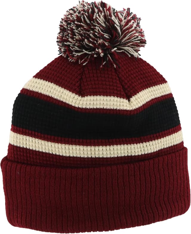 Detalle 2 de Michigan Wolverines NCAA Officially Licensed Waffle Knit Beanie by Zephyr