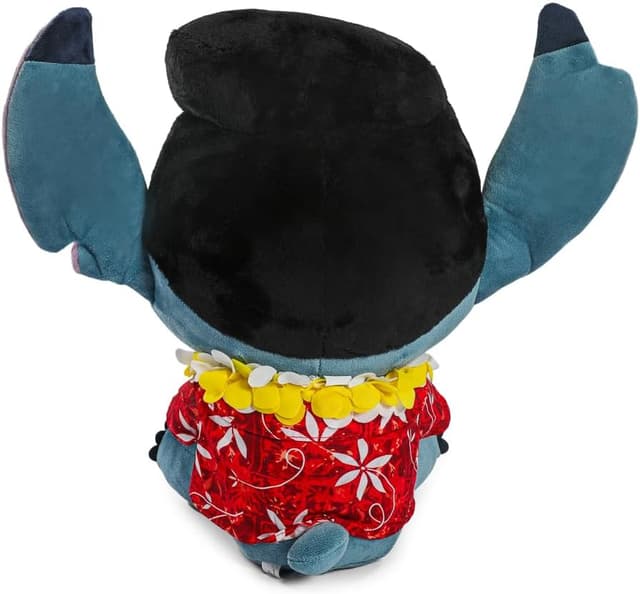Detalle de Collectible Disney Lilo & Stitch Blue Hawaii Elvis Stitch HugMe Shaking Action Plush