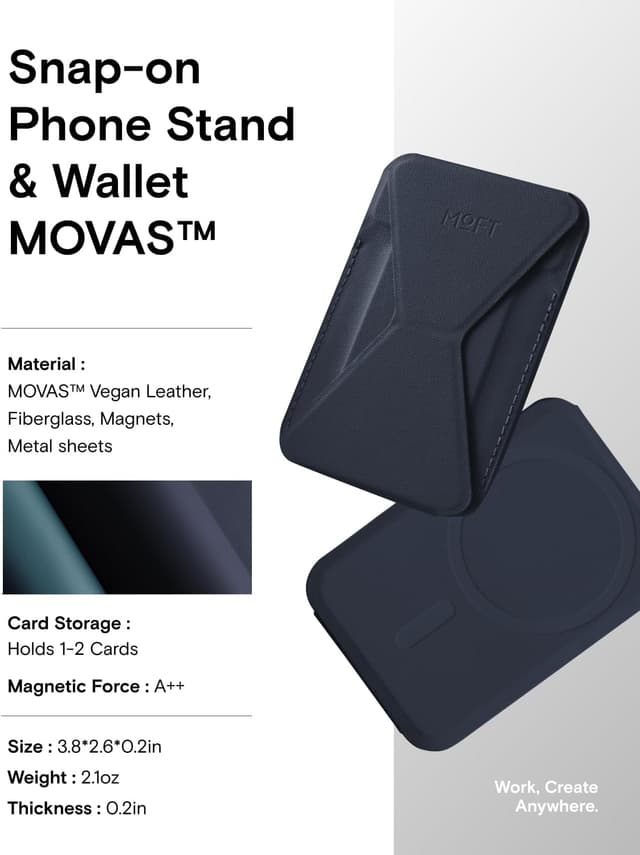 Thumbnail 5 de MOFT Magnetic Wallet Stand MOVAS 0.2in