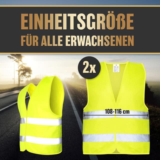 Thumbnail 2 de HELDENWERK Warnweste 2er Set 🦺