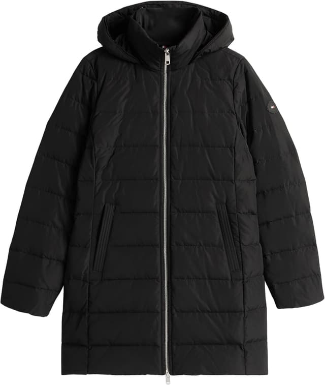 Detalle 2 de Tommy Hilfiger Women’s MW Down Slim Coat with Fur (puffer coat, pack of 1) — WW0WW47540