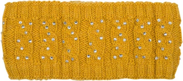 Imagen de styleBREAKER Bandeau curry motif tresse et strass en OfertitasTOP