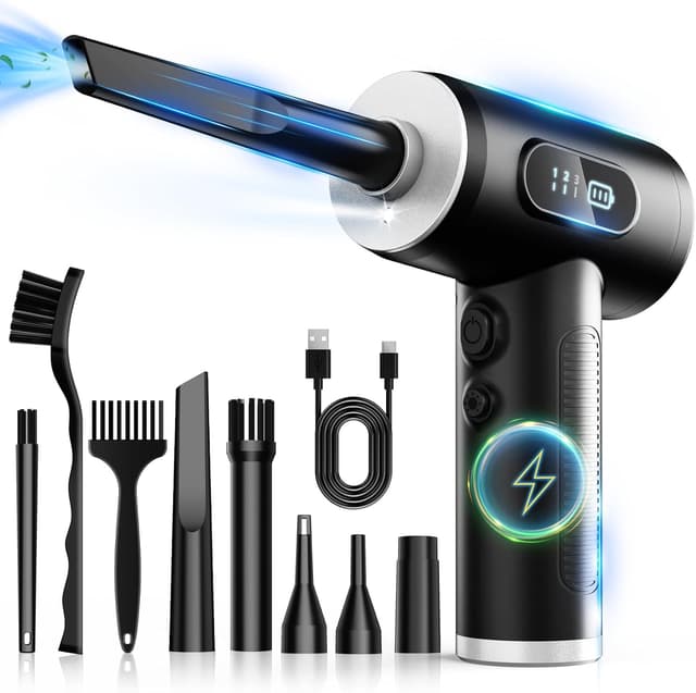 Detalle de Compressed Air Duster-3 100,000 RPM ⚡