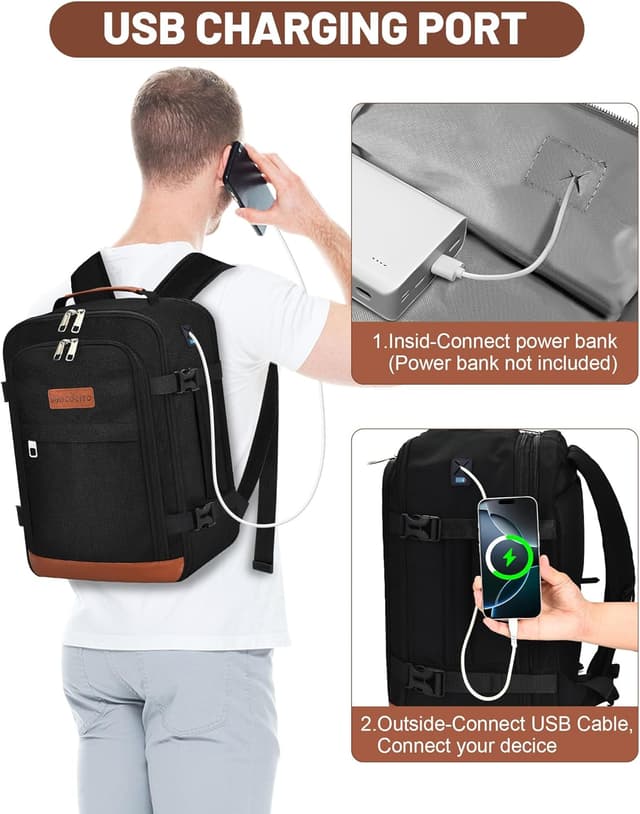 Detalle 2 de MOCOCITO Handgepäck-Rucksack 40x30x20