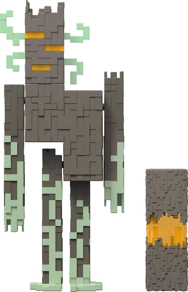 Detalle 2 de Mattel Minecraft Creaking figure 8-inch