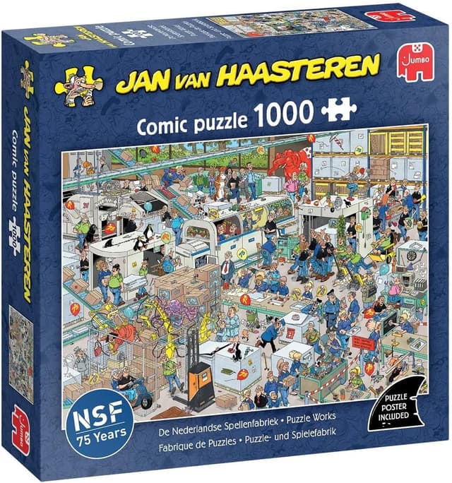Detalle de Jan Van Hasteren puzzle 1000 pièces