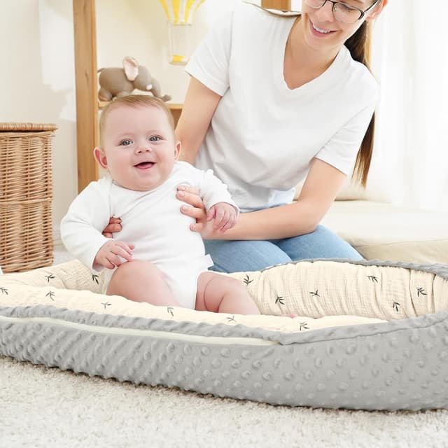 Detalle 2 de Bearmoss Babynestchen 90x55 cm für Babybett