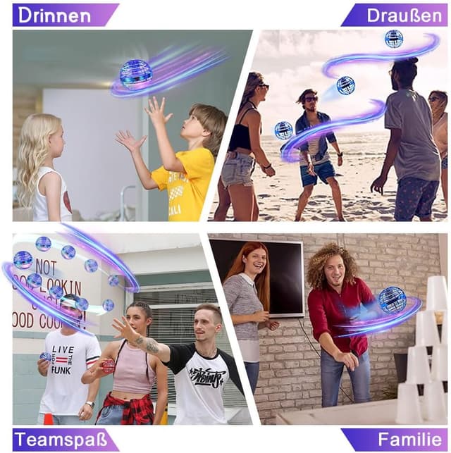 Thumbnail 5 de ASORT Hover Fliegender Ball Mini Drohne 15–20 Min