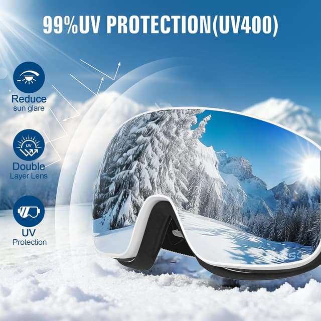 Thumbnail 1 de Suoso Ski Goggles Anti Fog UV400 99.99%