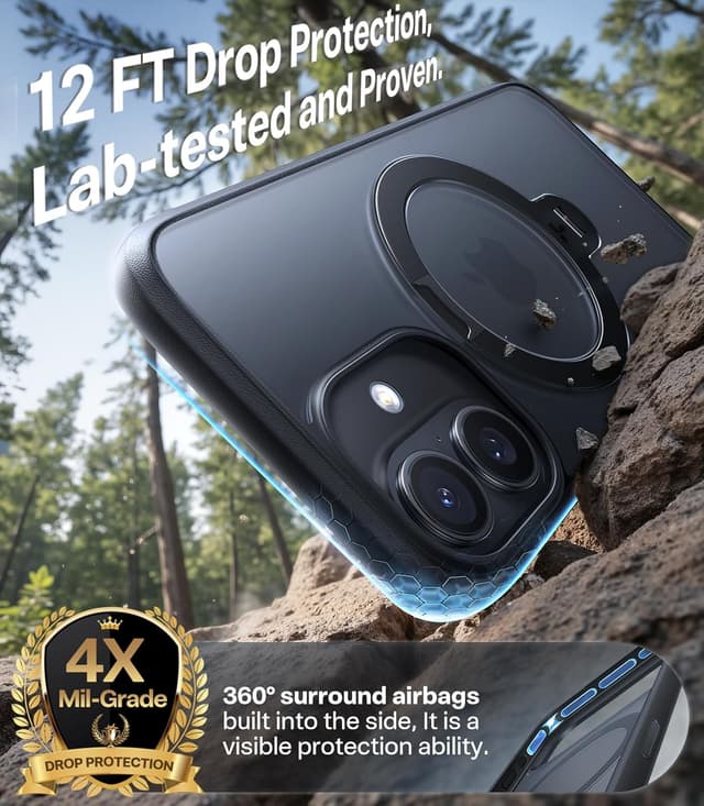 Detalle de Torras Ostand Q3 iPhone 17 case