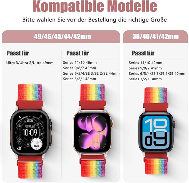 Thumbnail 4 de Bcuckood Nylon Sport Armband 38–42 mm