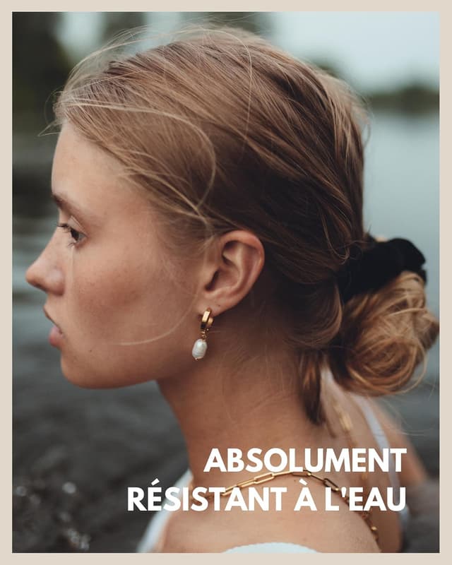 Detalle 2 de GD GOOD.designs Perle Créoles 13,7 mm