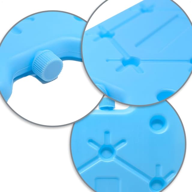 Thumbnail 3 de com-four® 4X Blocchi refrigeranti Piatti 14x25 cm