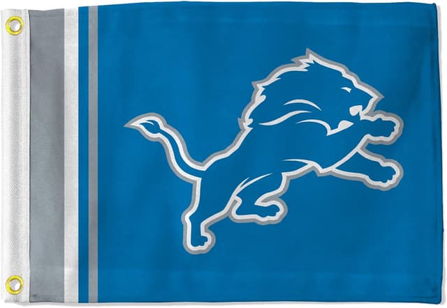 Detalle de Rico Industries NFL Football Utility Flag (Double Sided) - Great for Boat, Golf Cart, or Home