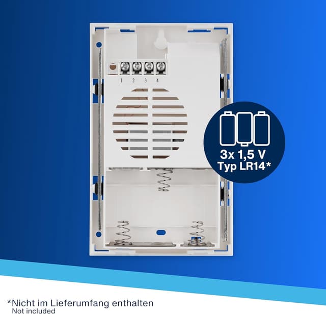 Detalle de Sonnette mécanique REV Ritter 514860555 avec 2 mélodies 🎶