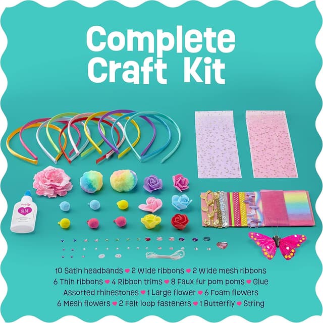 Thumbnail 1 de Pretty Me Headband Making Kit 10 🎨
