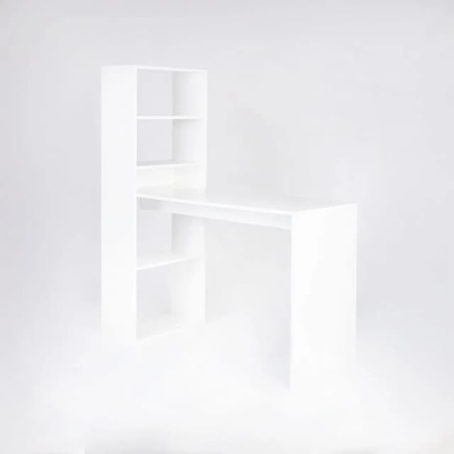 Detalle 2 de homesouth Mesa de estudio Qanik 5 estantes