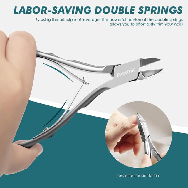 Thumbnail 5 de Auxmir 5" curved toenail clippers for ingrown nails