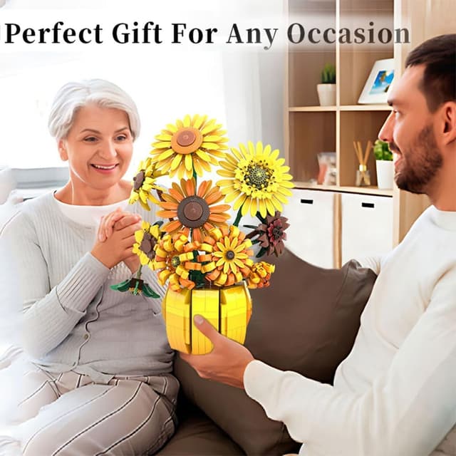 Thumbnail 5 de Mavo brix Set fiori botanici Van Gogh per adulti