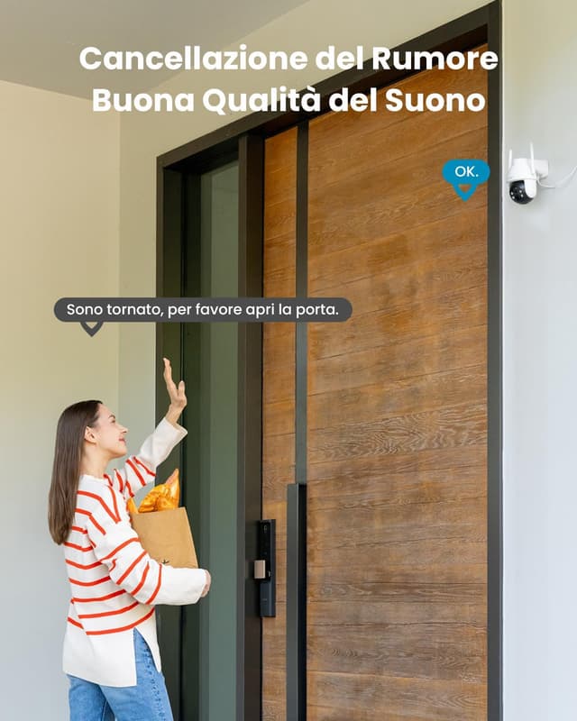 Thumbnail 5 de ieGeek 2K Telecamera Wi‑Fi esterno 360°