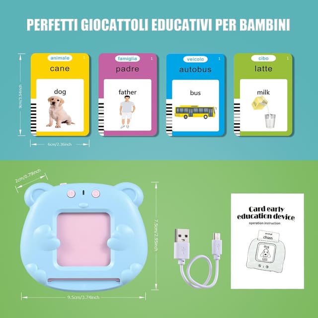 Thumbnail 6 de Talking Flash Cards parlanti per bambini 3+ anni 🧩