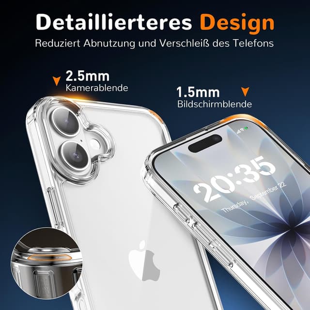 Thumbnail 4 de Voyahülle Clear Case for iPhone 17 Ultra Thin