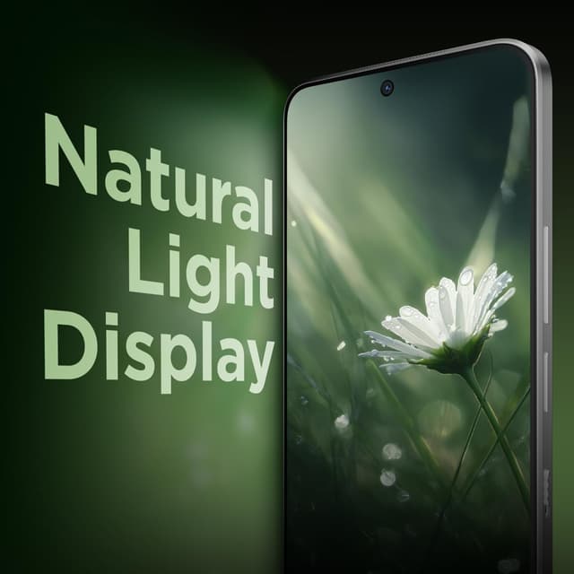 Detalle de TCL NXTPAPER 60 Ultra 5G (Lunar White) Android smartphone with 7.2" FHD+ eye-care display, flip cover and stylus