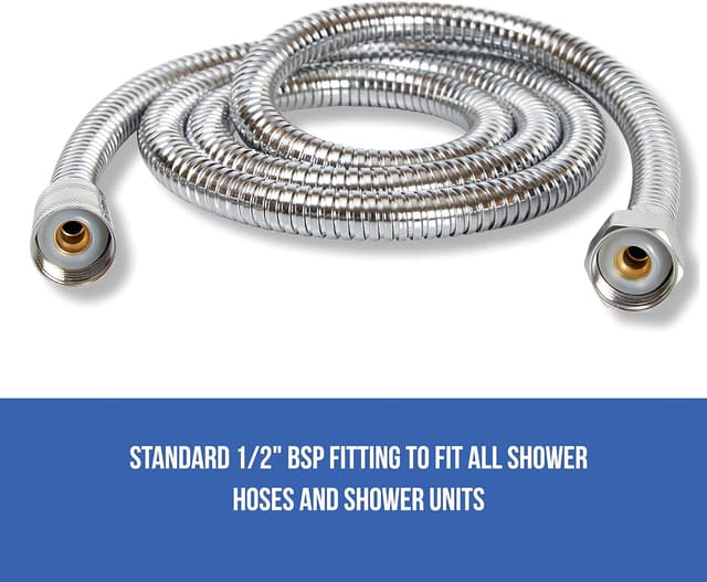 Detalle de Rymerce 1.5m shower hose with anti-kink